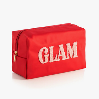 "Glam" Cosmetic Pouch, Red