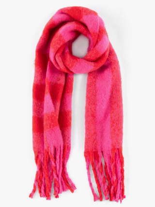 Red and Pink Scarf