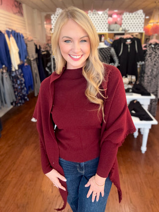 Murphy Scarf Sweater